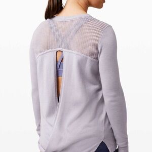 Lululemon Back to Balance long sleeve sweater